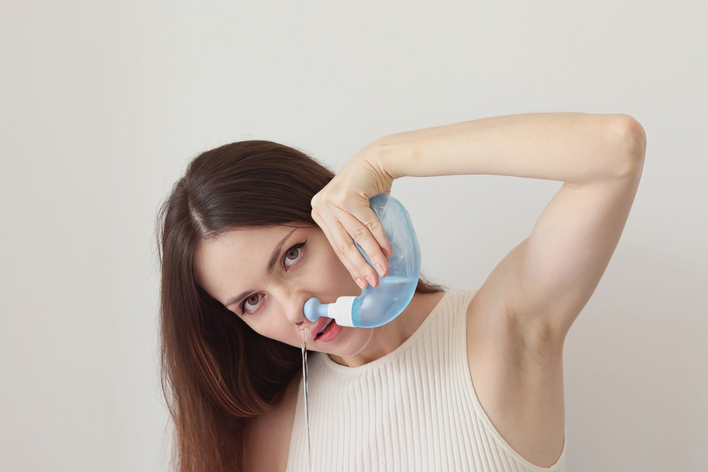 Saline Nasal Rinses for Boosting Immunity to Allergies