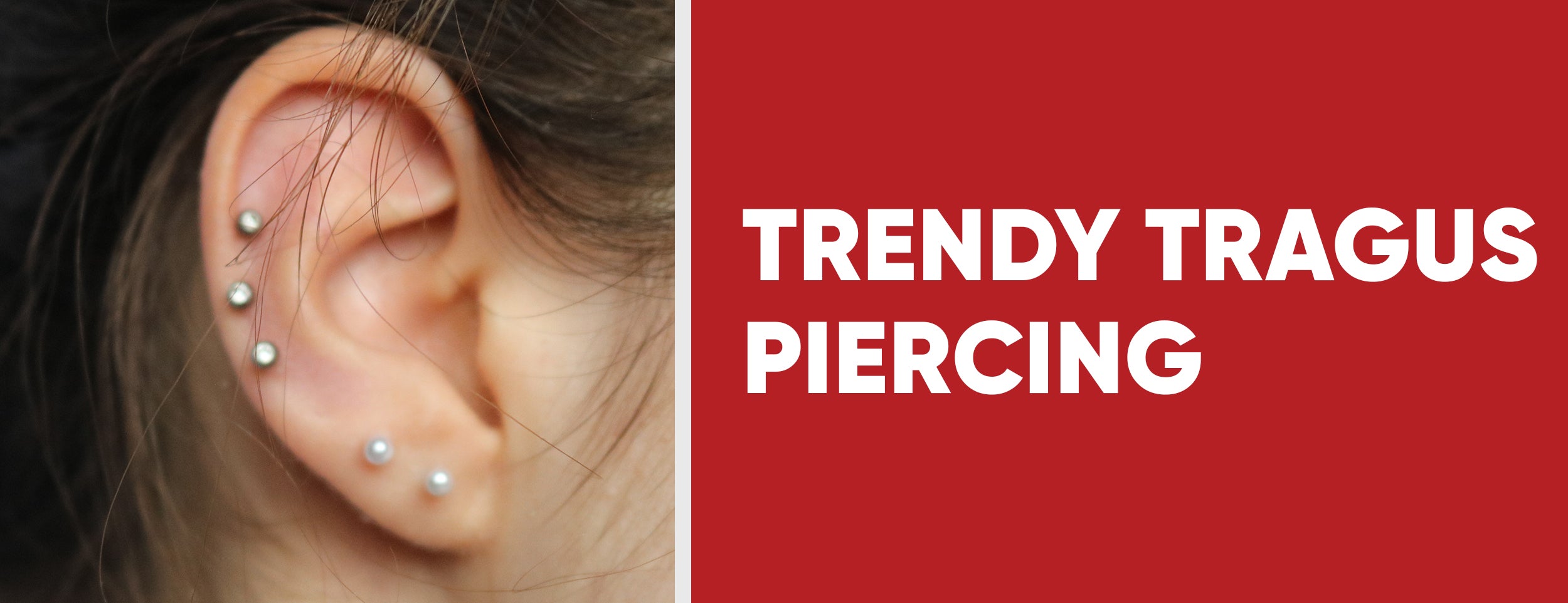 Trendy Tragus Piercing