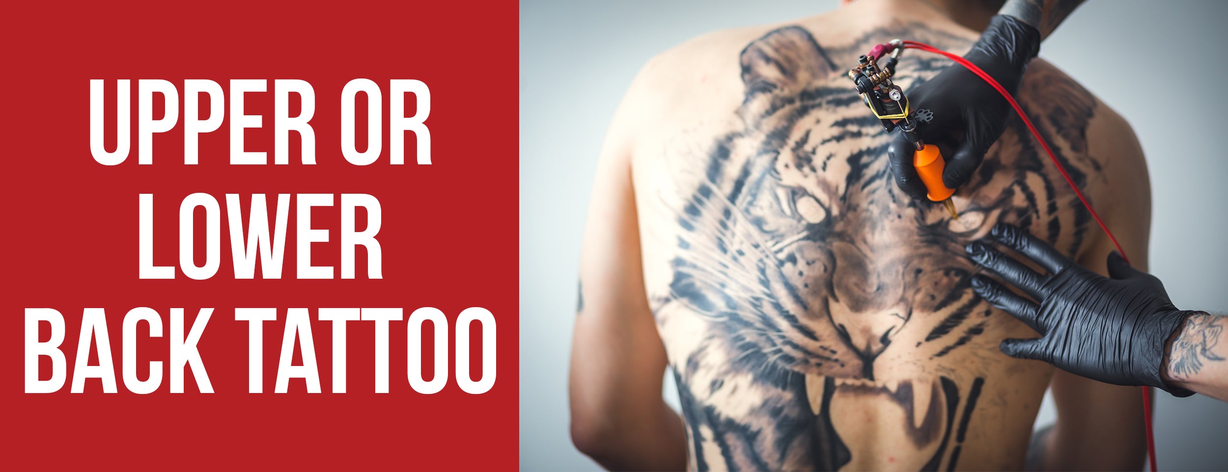 Upper or Lower Back Tattoos are the Easiest