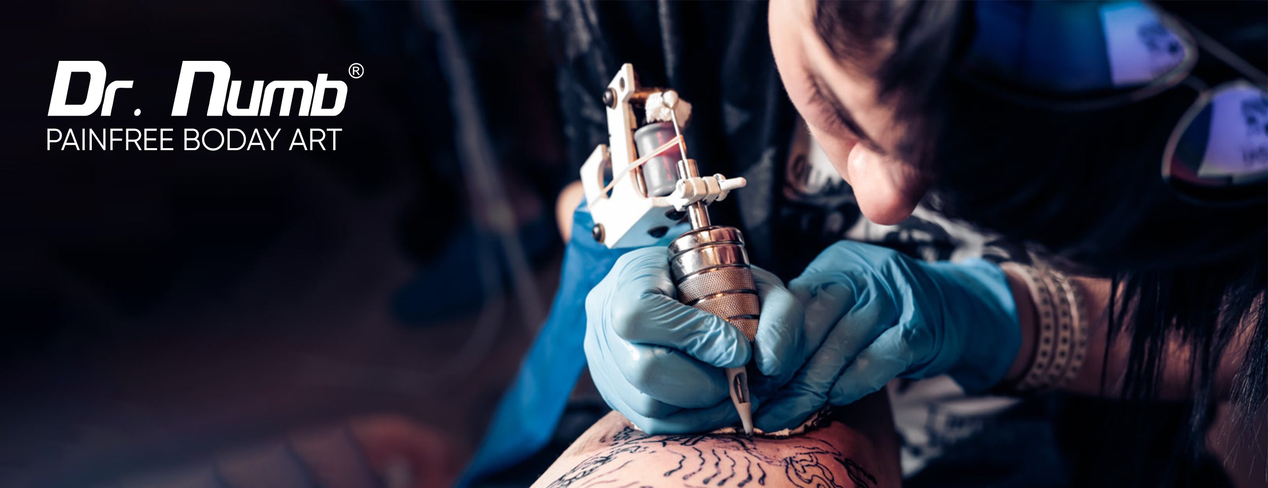 For new tattoos, use numbing cream