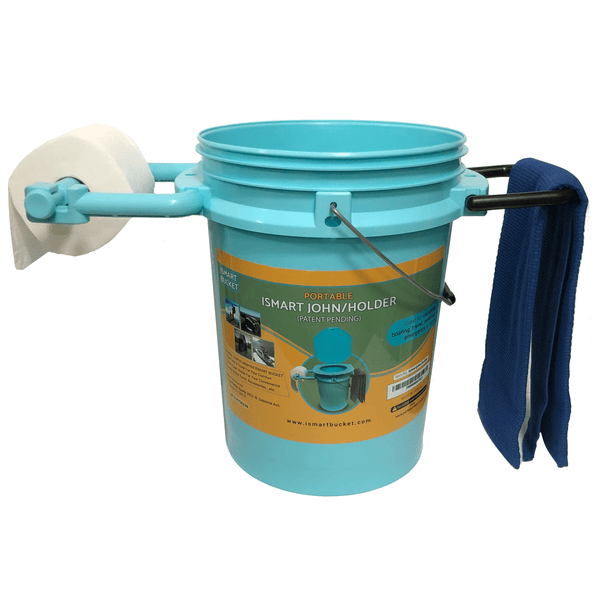 iSMART 5 Gallon Bucket with Rope Handle, Two Sides Handle, 2 Color to  Choose (Blue, 1 Pack)
