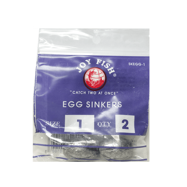 Joy Fish Egg Sinkers - 1 LB Package