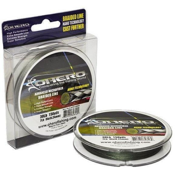 Ohero Advanced Microfiber Braided Fishing Lines 15lb