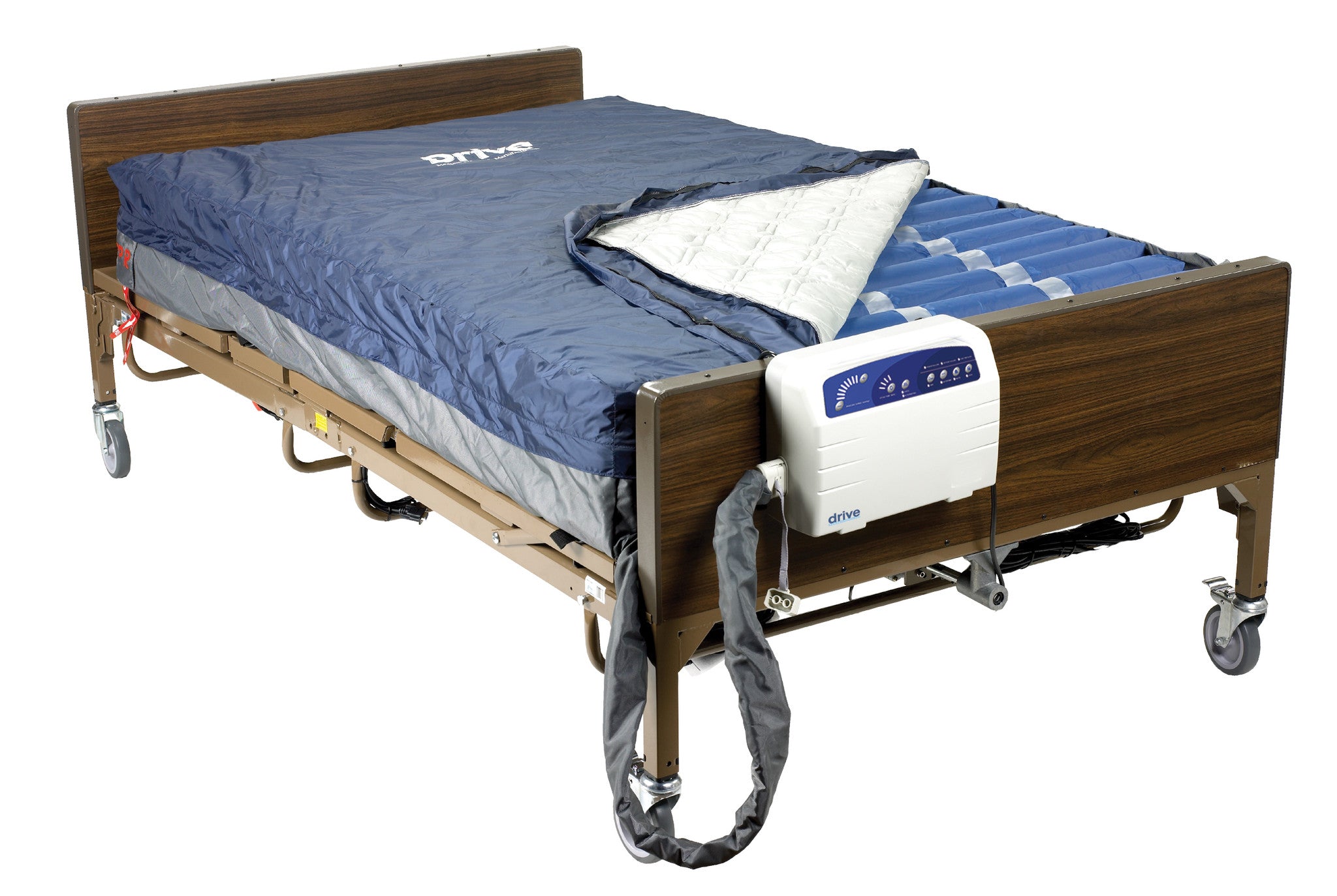 static on low air loss mattress
