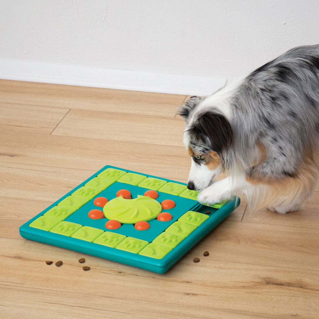 Nina Ottosson Activity Matz Fast Food Fun Dog Puzzle Mat, Level 2