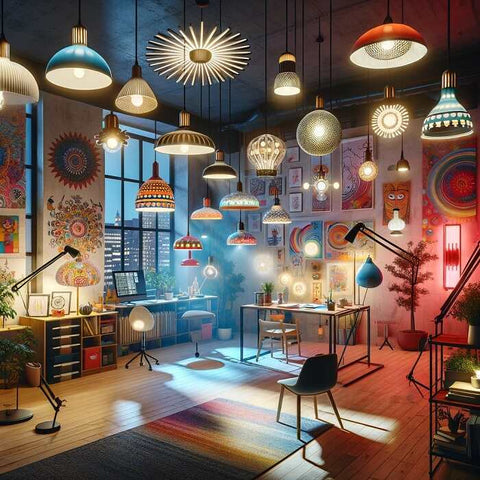 Room Decor and Lighting in Creative Symbiosis