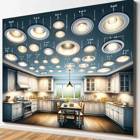 recessed light kitchen