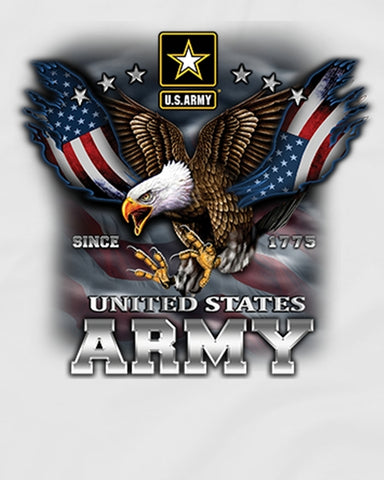 U S Army Eagle And Flag T Shirt Cool Clothing