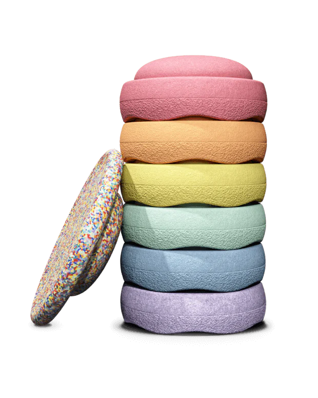 Stapelstein - Rainbow Set Classic - Pastell