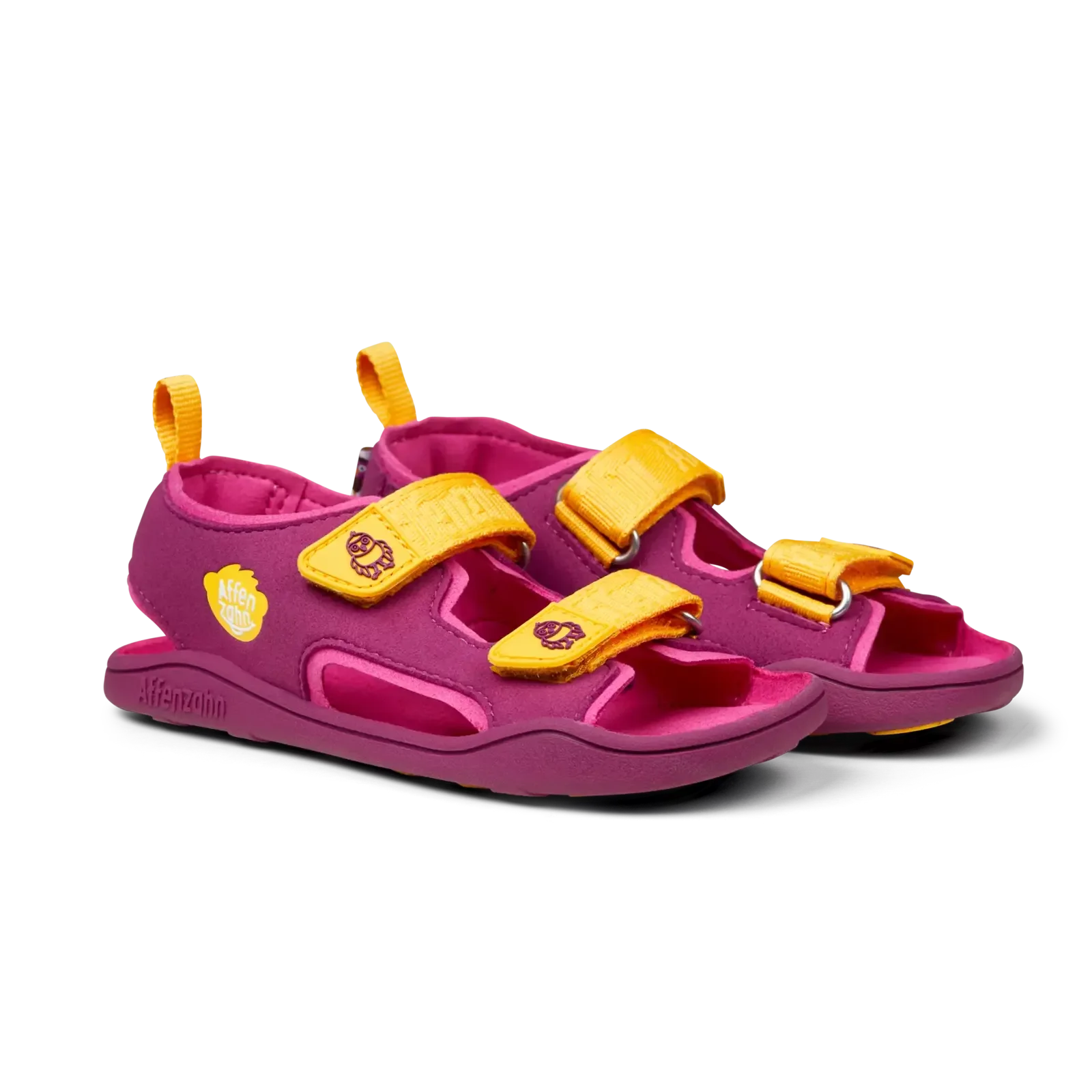 Affenzahn Sandalen Vegan Airy - Vogel, Pink