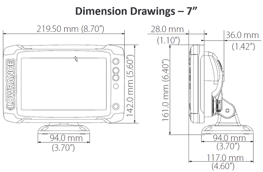 elite7 ti 2 touch screen gps