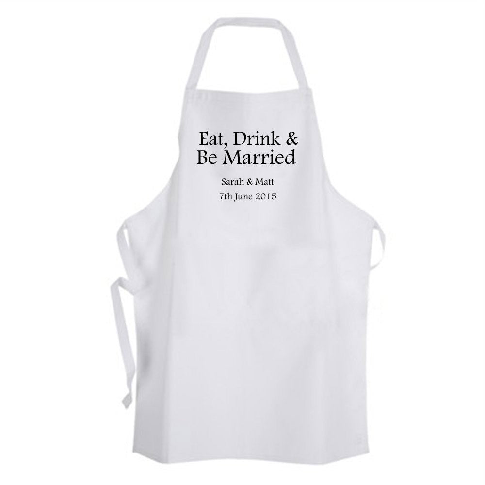 wedding apron