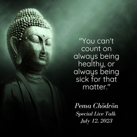 Pema Choudron quote
