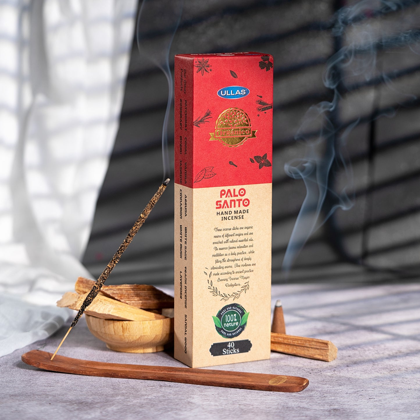 Incenso Naturale PALO SANTO e COPALE - Ullas