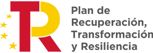 logotipo do plano de recuperação, transformação e resiliência