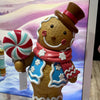 Picture of Viv! Christmas Kerstbeeld - XXL Gingerbread Jongetje incl. LED - Kerst Display - 150cm