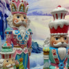 Picture of Viv! Christmas Kerstbeeld - XXL Notenkraker Cupcake incl. LED - Kerst Display - 152cm