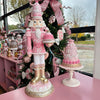 Picture of Viv! Christmas Kerstbeeld - Kerst Notenkraker Vol Roze Snoepjes - roze goud - 71cm