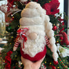 Picture of Viv! Christmas Kerstbeeld - Gnoom Pepermunt Swirl Zuurstok - rood wit - 27cm