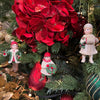 Picture of Viv! Christmas Kerstornament - Kerst Meisjes - set van 3 - rood wit groen - 11cm