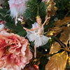 Picture of Viv! Christmas Kerstornament - Ballerina Prinses met Tule Rok - wit roze goud - 12,5cm