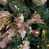 Picture of Viv! Christmas Kerstboomversiering - Vogel - Kolibrie op Clip - 2 stuks - roze goud - 20cm