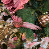 Picture of Viv! Christmas Kerstboomversiering - Vogel - Kolibrie op Clip - set van 2 - fuchsia oudroze - 17cm