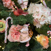 Picture of Viv! Christmas Kerstornament - kerstman Macaron - roze goud - 10cm