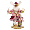 Picture of Mark Roberts Paasdecoratie - Kerstman met Elf in Paasoutfit - pasen - pastel - 66cm - Collector's item