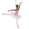 Kurt S. Adler Kerstornament - Ballerina - roze - 16cm - Viv! Home Luxuries