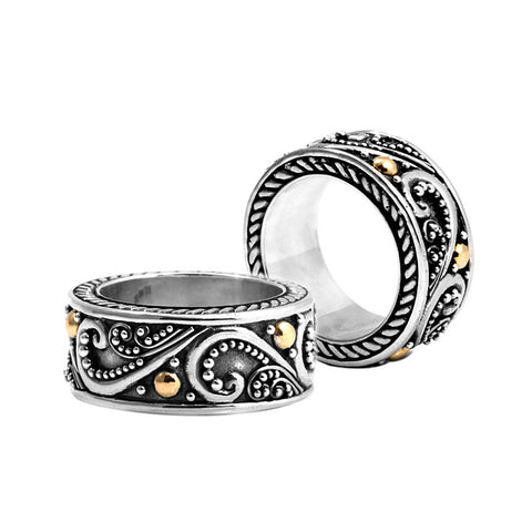 Samuel B. silver mens rings