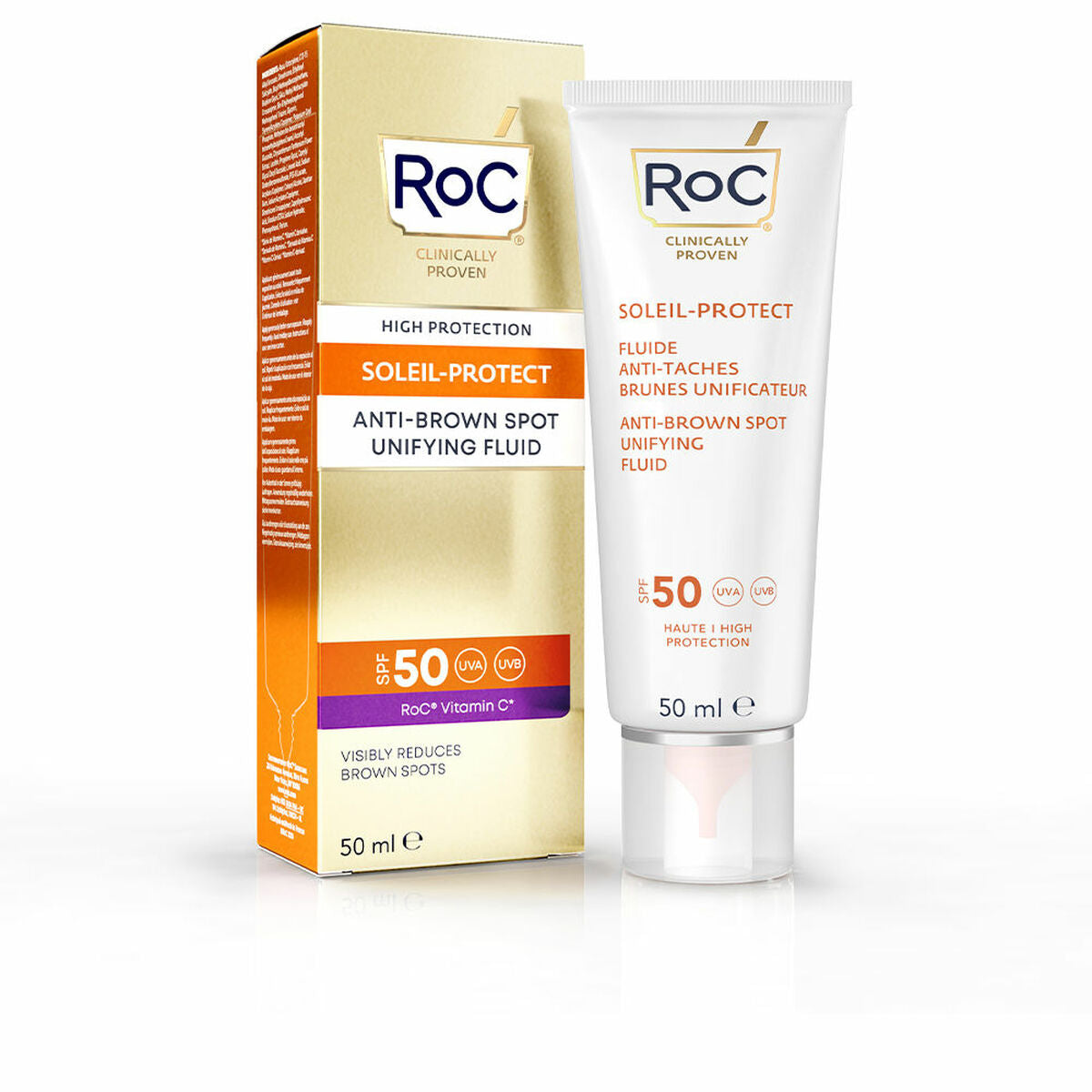 Sonnenschutz Roc Antifleckenbehandlung SPF 50 (50 ml)