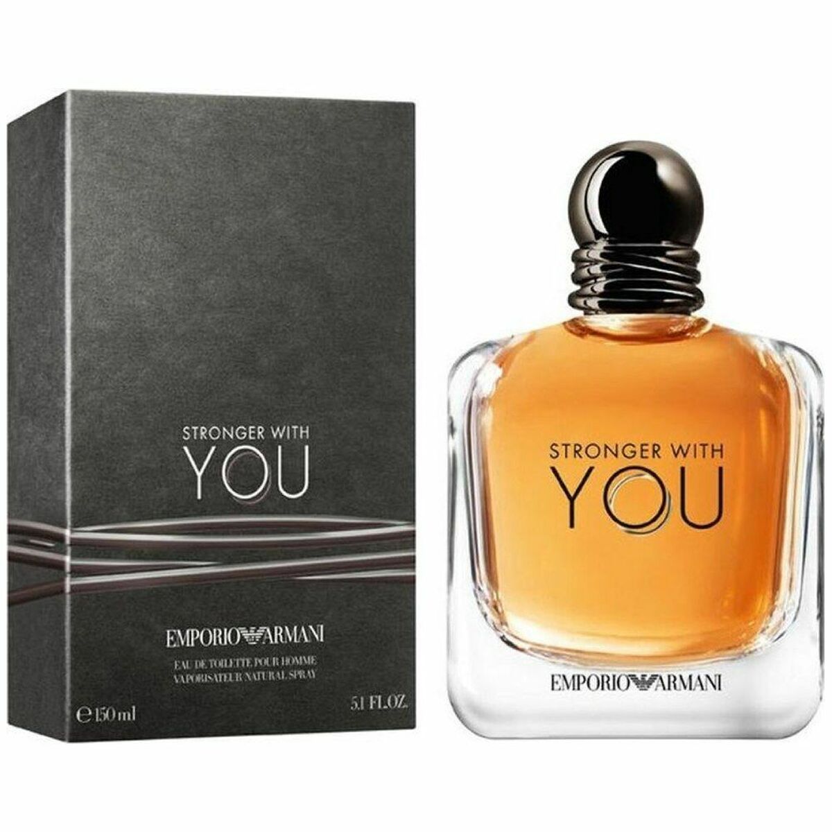 Photos - Men's Fragrance Armani Men's Perfume  Stronger With You EDT 150 ml S4510799 