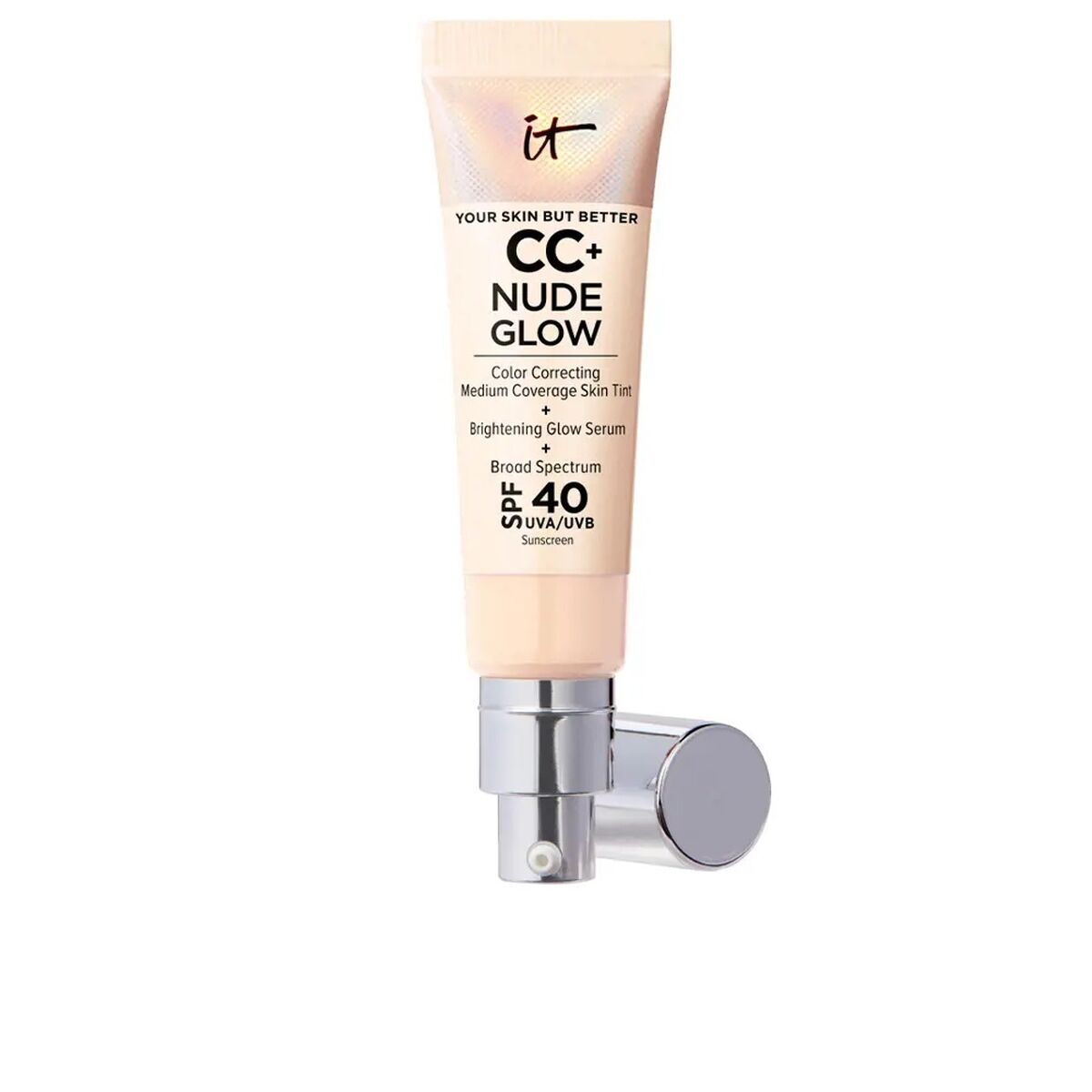 Cremige Make-up Grundierung It Cosmetics CC+ Nude Glow Fair light Spf 40 32 ml