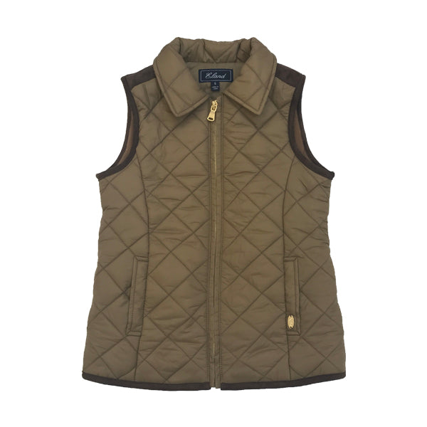 E-Land Girls Brown Quilted Vest – Ootza Wootza
