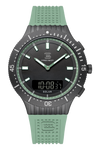 GLOCK Watch GW-40-2-24 Mint Green Silicone Strap with RTF Structure Front View