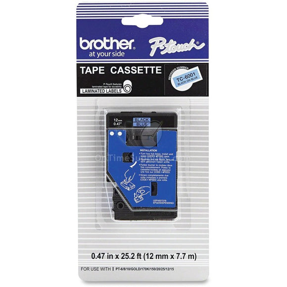 Brother P-touch 12mm Laminated Tape