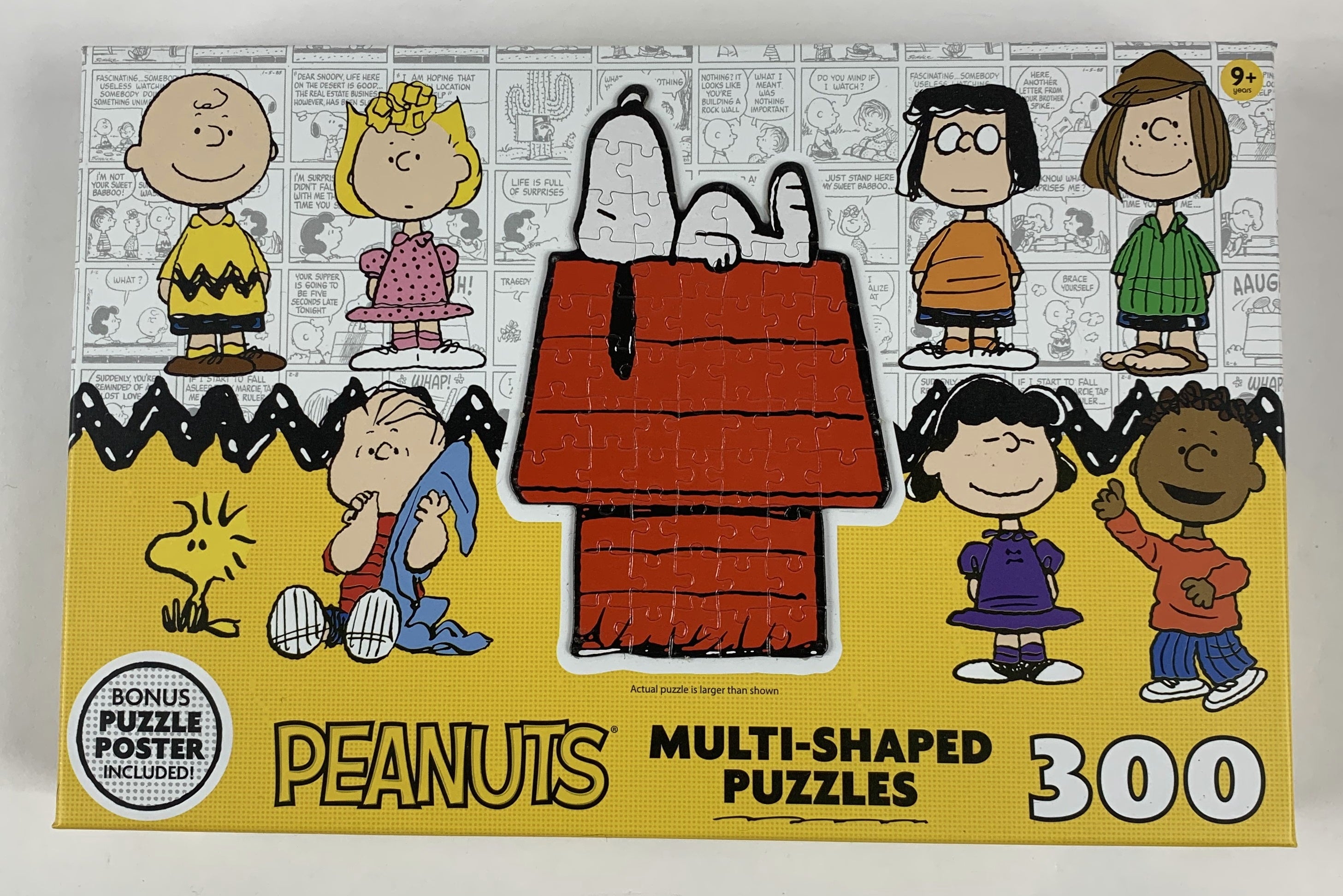 Peanuts 300 Piece Jigsaw Multi-Shaped Puzzle