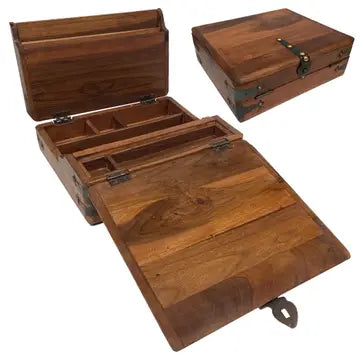 Wood Writing Box MED