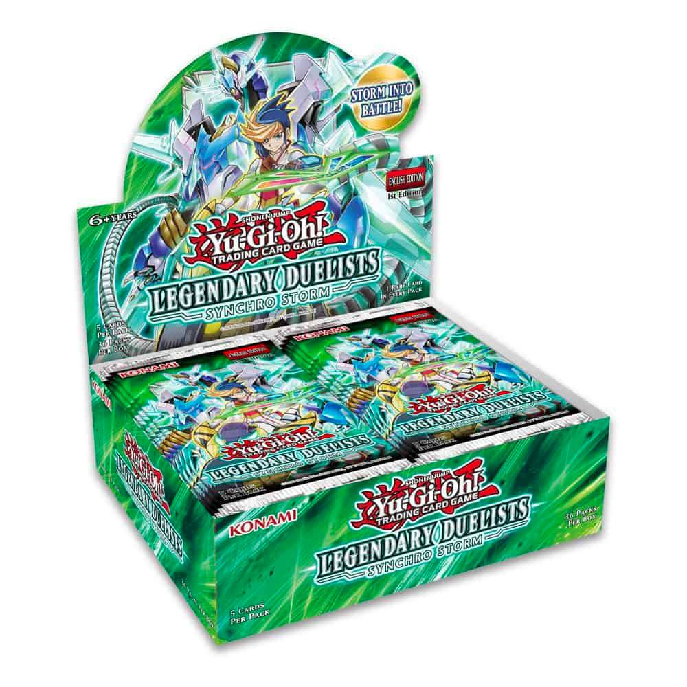 Yu-Gi-Oh! Legendary Duelists: Synchro Storm Booster Display