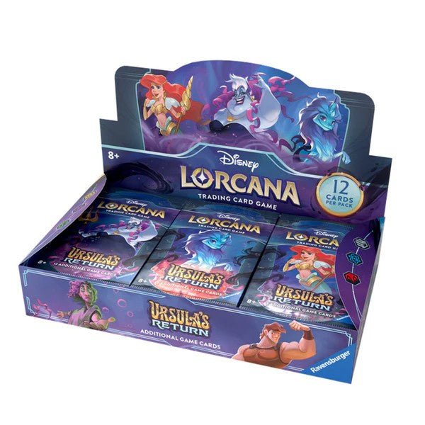 Disney Lorcana TCG: Ursula's Return Booster Box/Display (24 packs)