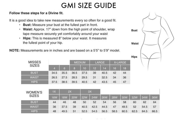 GMI SIZE GUIDE – GMI SUIT SHOP