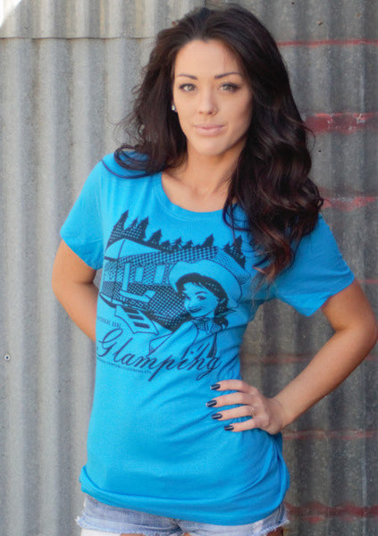 Glamping Tee Shirt (by Original Cowgirl Clothing Co.) - Canyon Creek ...