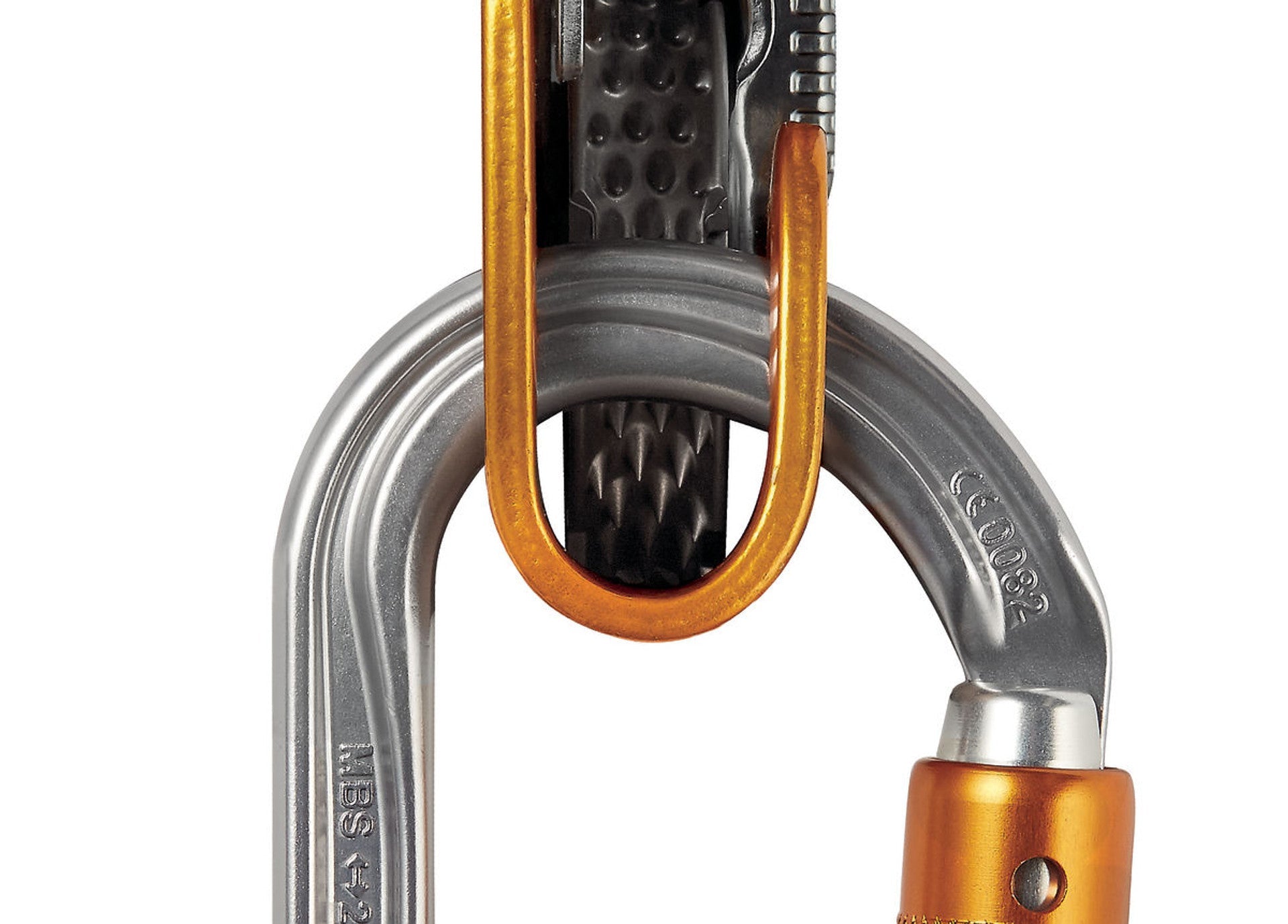 Pave Diamond Round Carabiner Snap Lock, Carabiner Lock (DC-107)