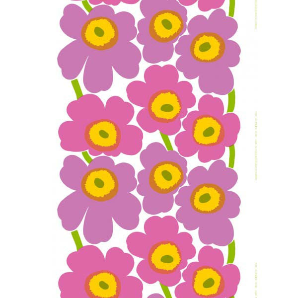 Marimekko Fabric - Cotton - Unikko 037 Pink – Kiitos Living by Design