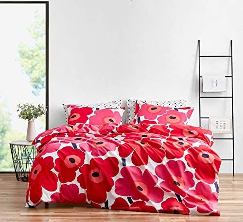 Marimekko Unikko Duvet Cover (King) – Kiitos Living by Design