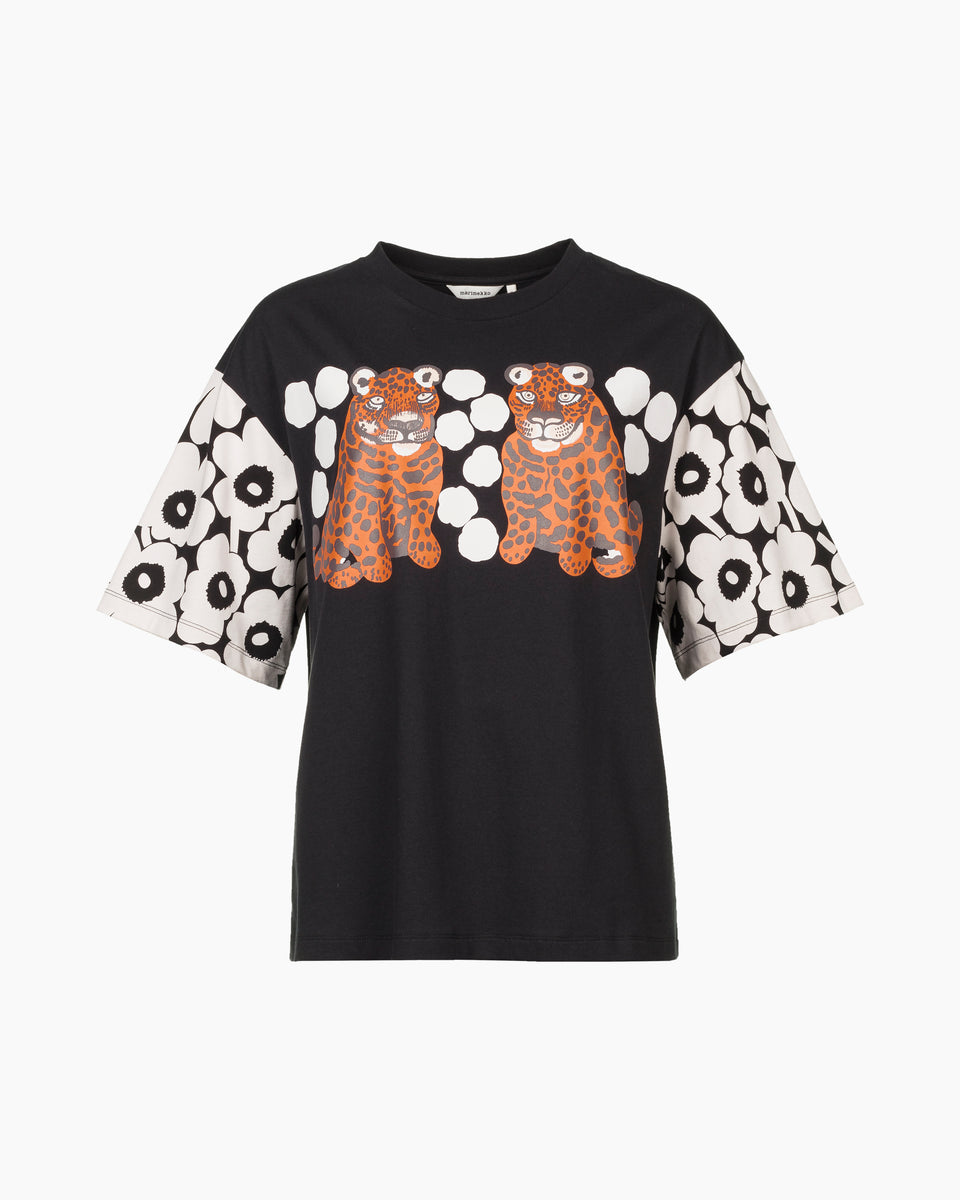 Marimekko - Karhunputki Kaksoset Placement T-Shirt – Kiitos Living by Design