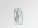 Dinosaur Designs Small Resin Pebble Vase - White Marble