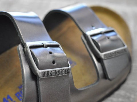 Birkenstock Arizona Metallic Anthracite