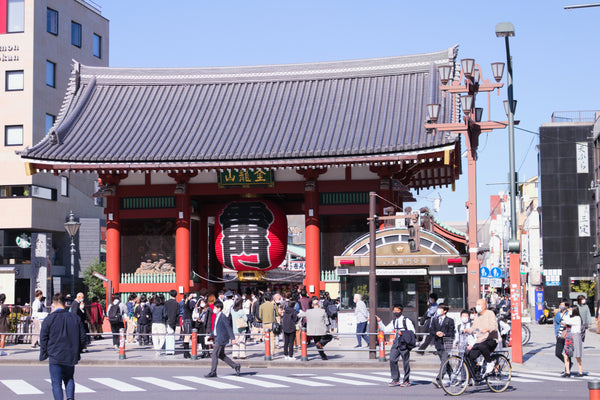 Senso-ji Temple entrance chochin in Tokyo